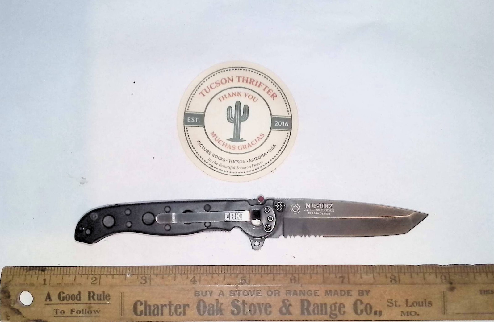 CRKT M16-10KZ Carson Design Single Blade Knife