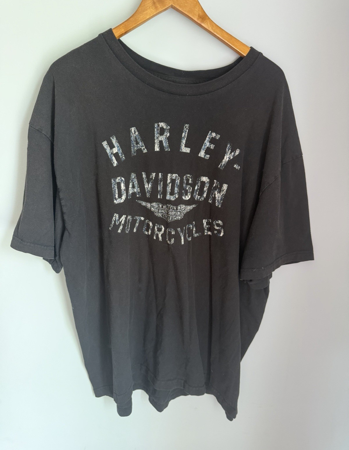 Vintage Harley Davidson black double sided graphic T shirt in size 3XL. Vintage Harley Davidson black double sided graphic T shirt in size 3XL.