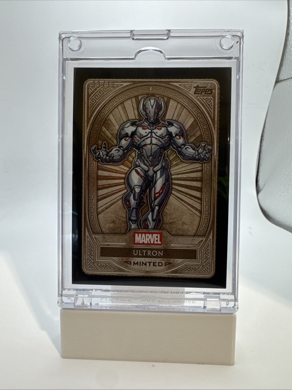2025 Topps Marvel Mint Ultron #3 Bronze 03/10 Black