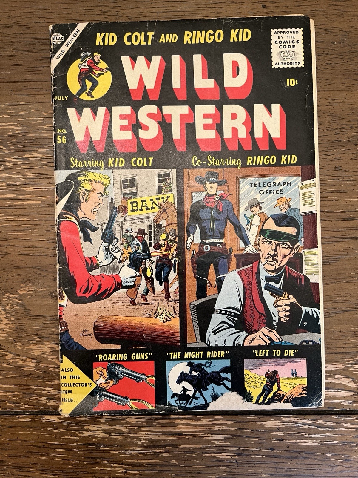 Wild Western #56 (Marvel Comics July 1957)