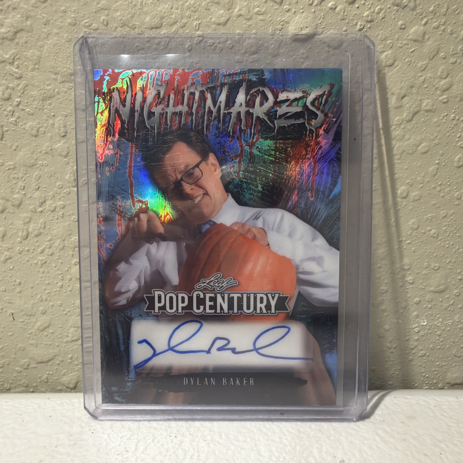 2026 Leaf Pop Century Dylan Baker Nightmares Auto Autograph /15-N-DB1