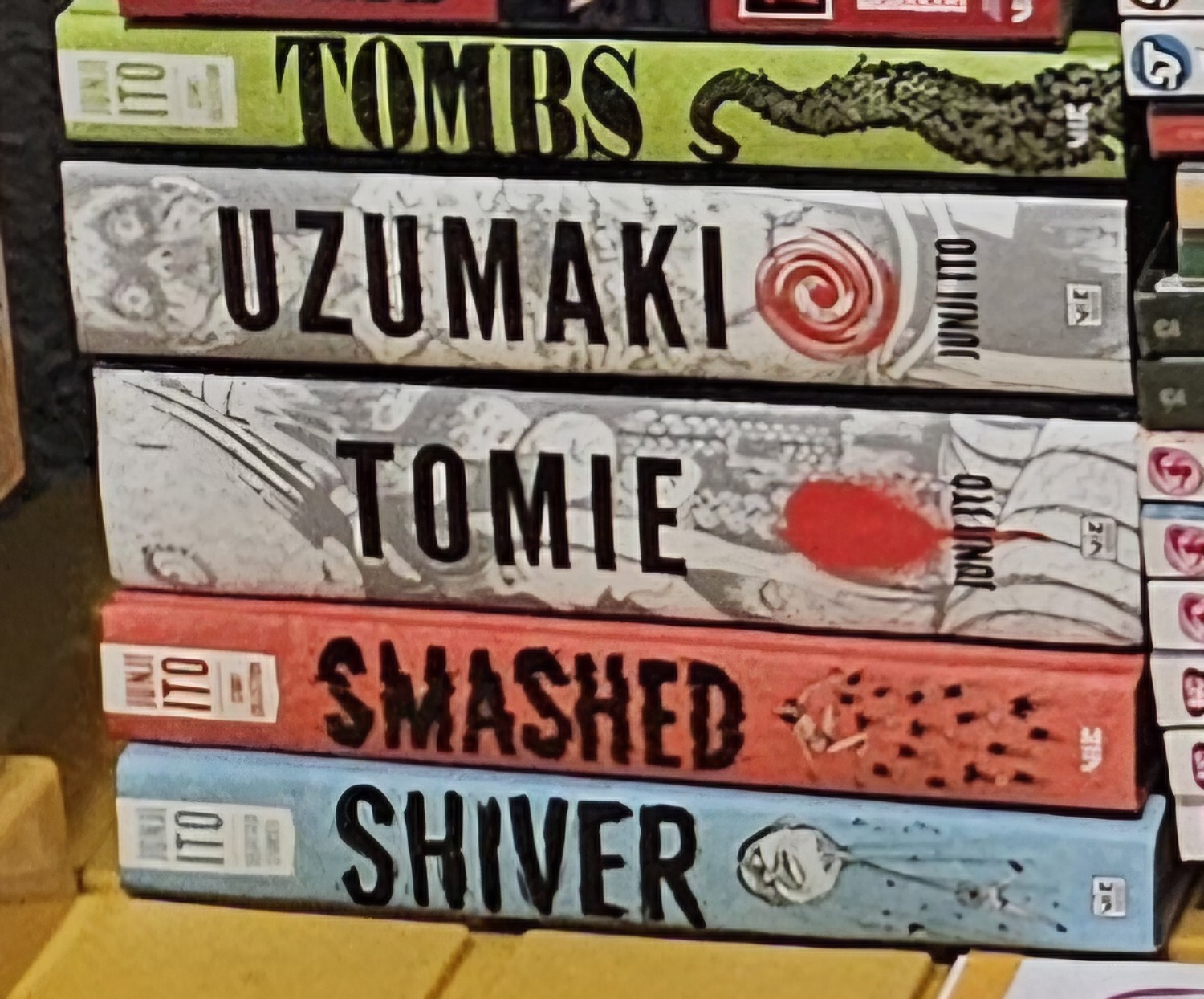 Junji Ito Manga Lot Of 6 Books. All Hardcover Junji Ito Manga Lot Of 6 Books. All Hardcover