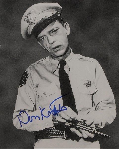 REPRINT - DON KNOTTS RP PRINTED SIGNATURE / AUTOGRAPH REPRINT 8x10 Photo