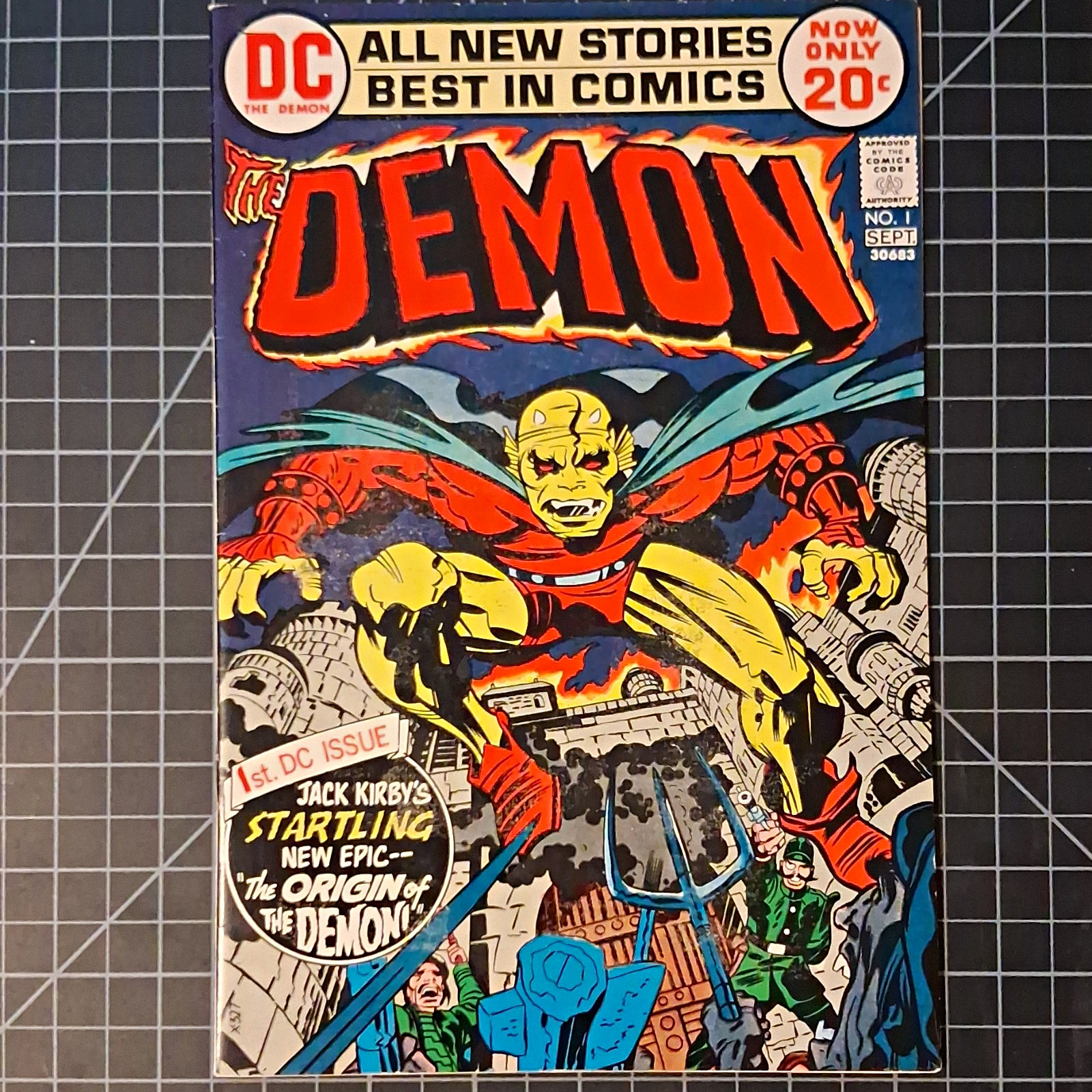 DC Comics The Demon #1 1972 Jack Kirby DC Comics The Demon #1 1972 Jack Kirby
