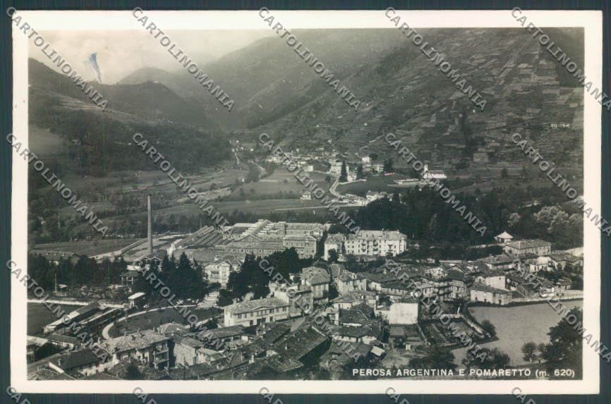 Torino Perosa Argentina Photo Postcard ZT1302