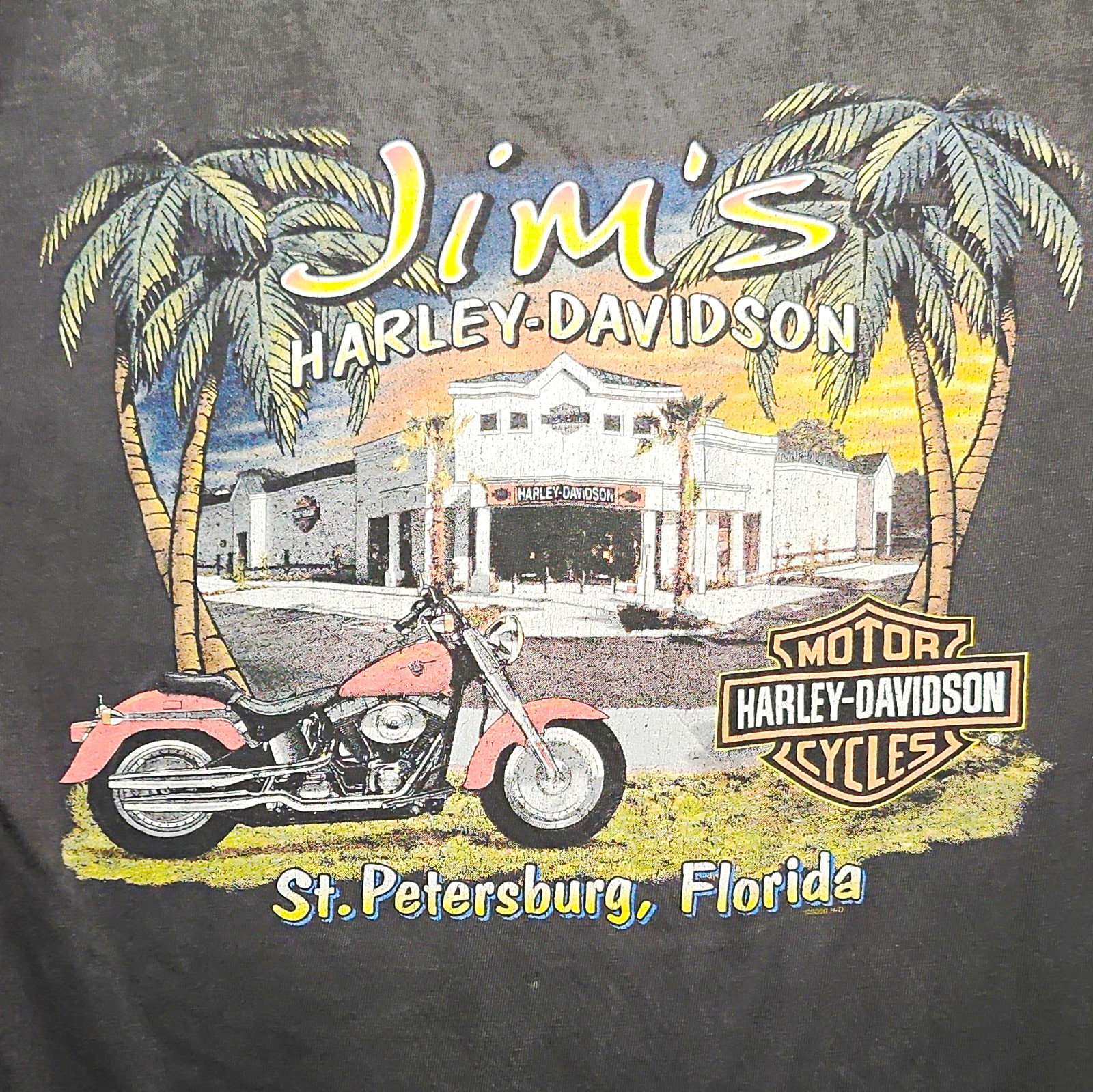 Vintage 2001 Harley Davidson Shut Up And Ride T Shirt M Hanes Beefy USA Faded