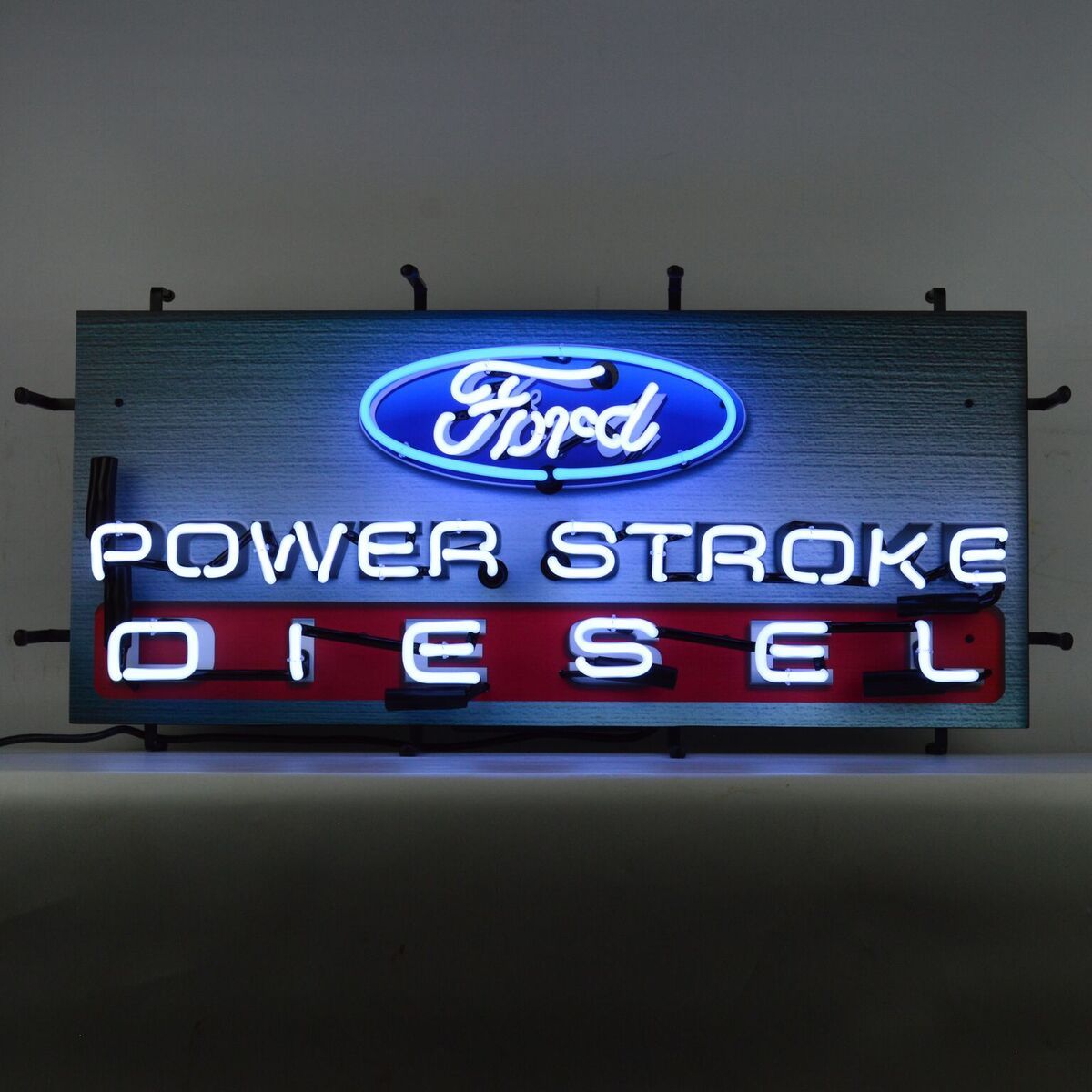 Ford Power Stroke Diesel Car Ford OLP Garage Dealer Neon Sign Backing 33 Ford Power Stroke Diesel Car Ford OLP Garage Dealer Neon Sign Backing 33