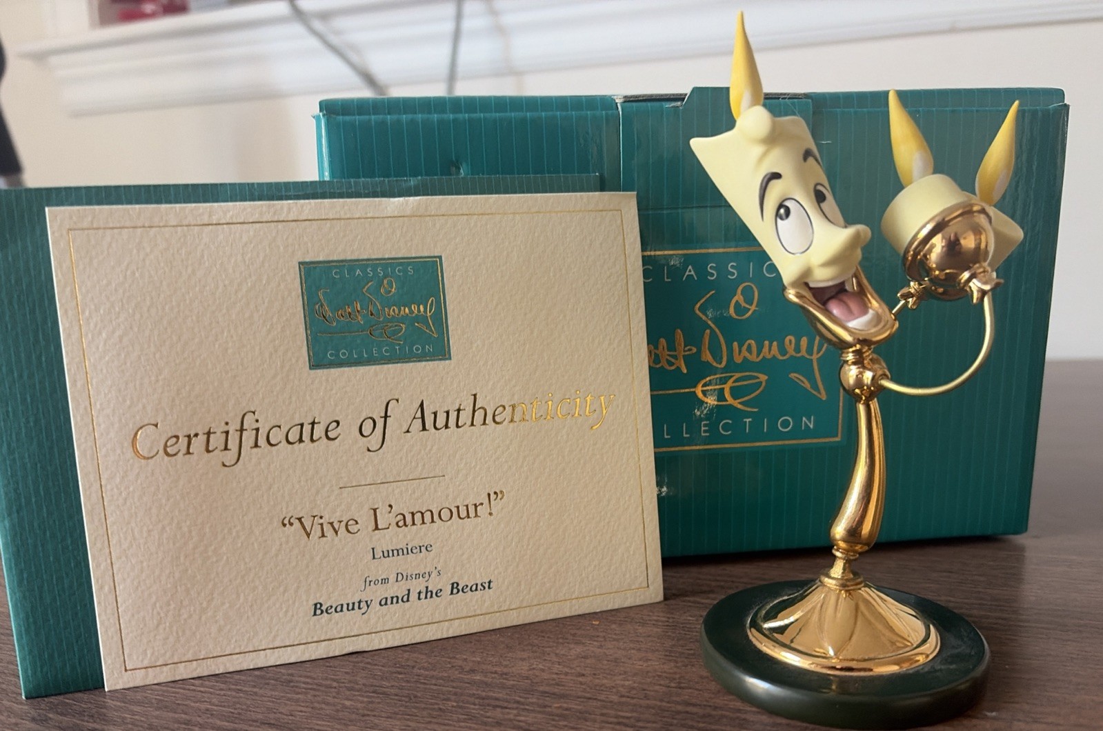 Walt Disney WDCC 1997 Beauty & the Beast 