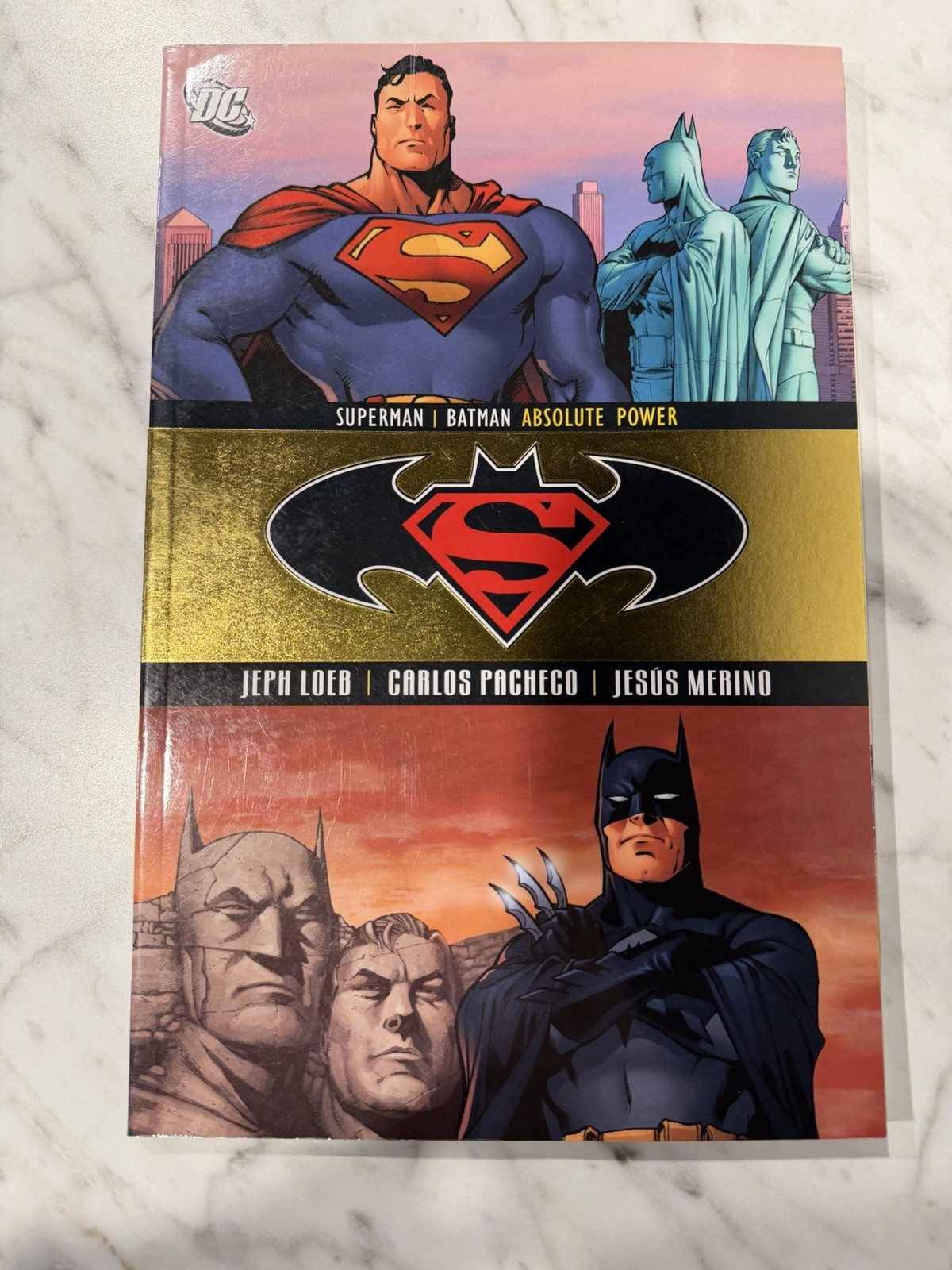 DC Comics Superman Batman Absolute Power Paperback Graphic Novel