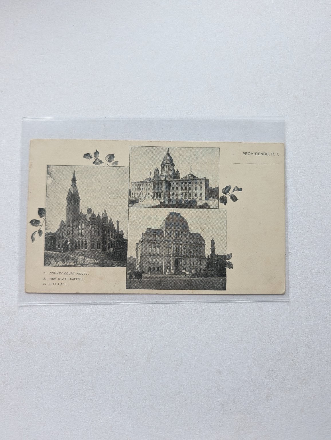 Providence RI Multi-View Private Mailing Postcard 1898-1907 Capitol City Hall Providence RI Multi-View Private Mailing Postcard 1898-1907 Capitol City Hall
