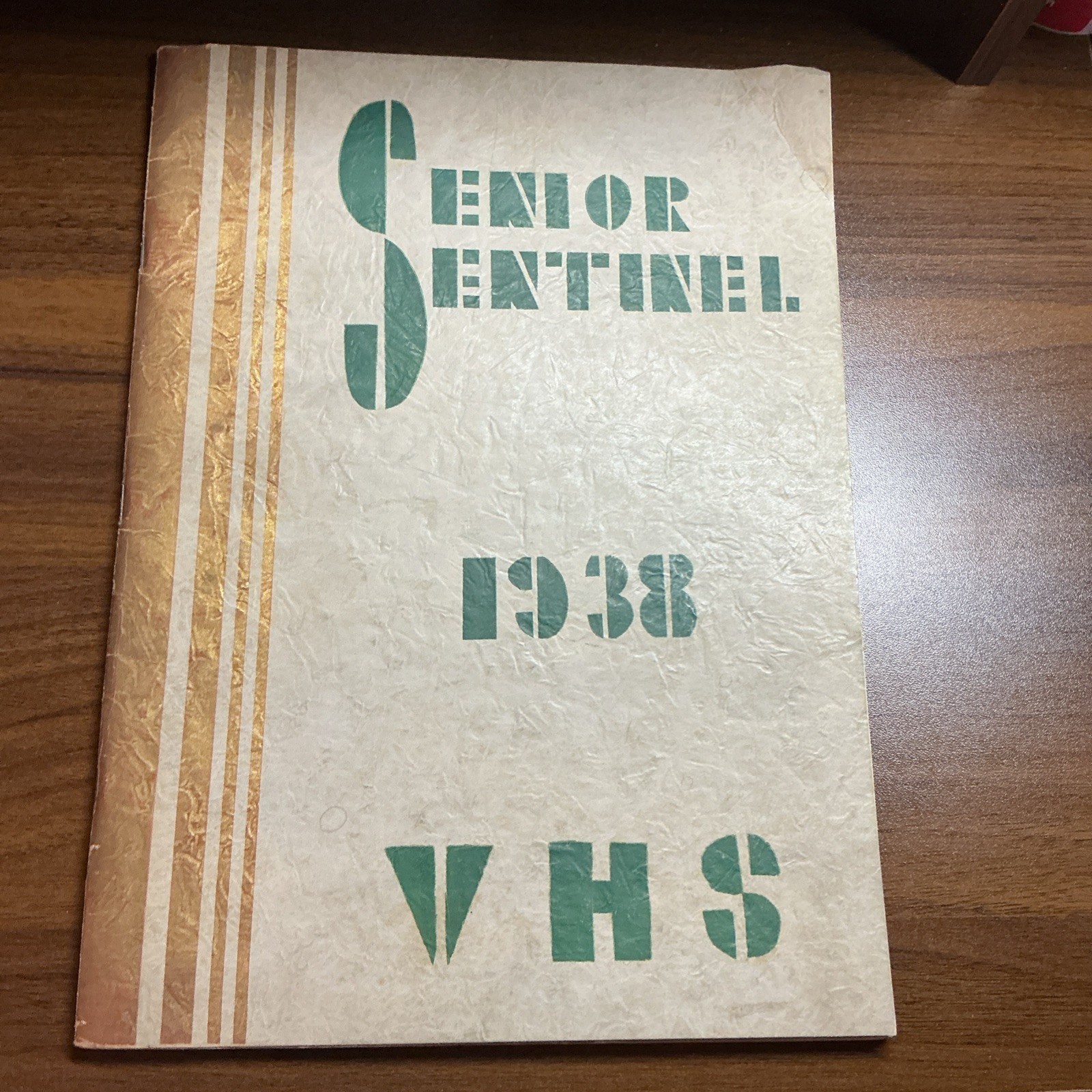 1938 Yearbook Vincennes High School With Great Photos & No Writing WWII Era