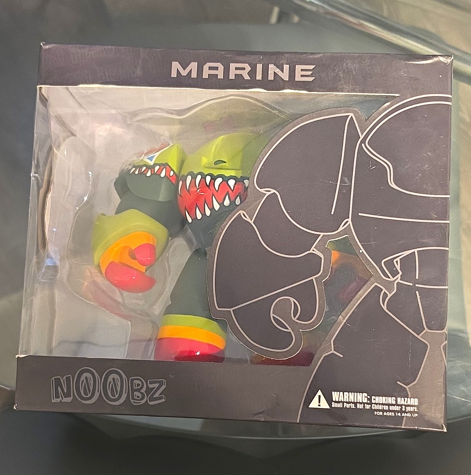 Blizzard Entertainment NOOBZ Marine Vinyl Figure Customizable, Original Unopened