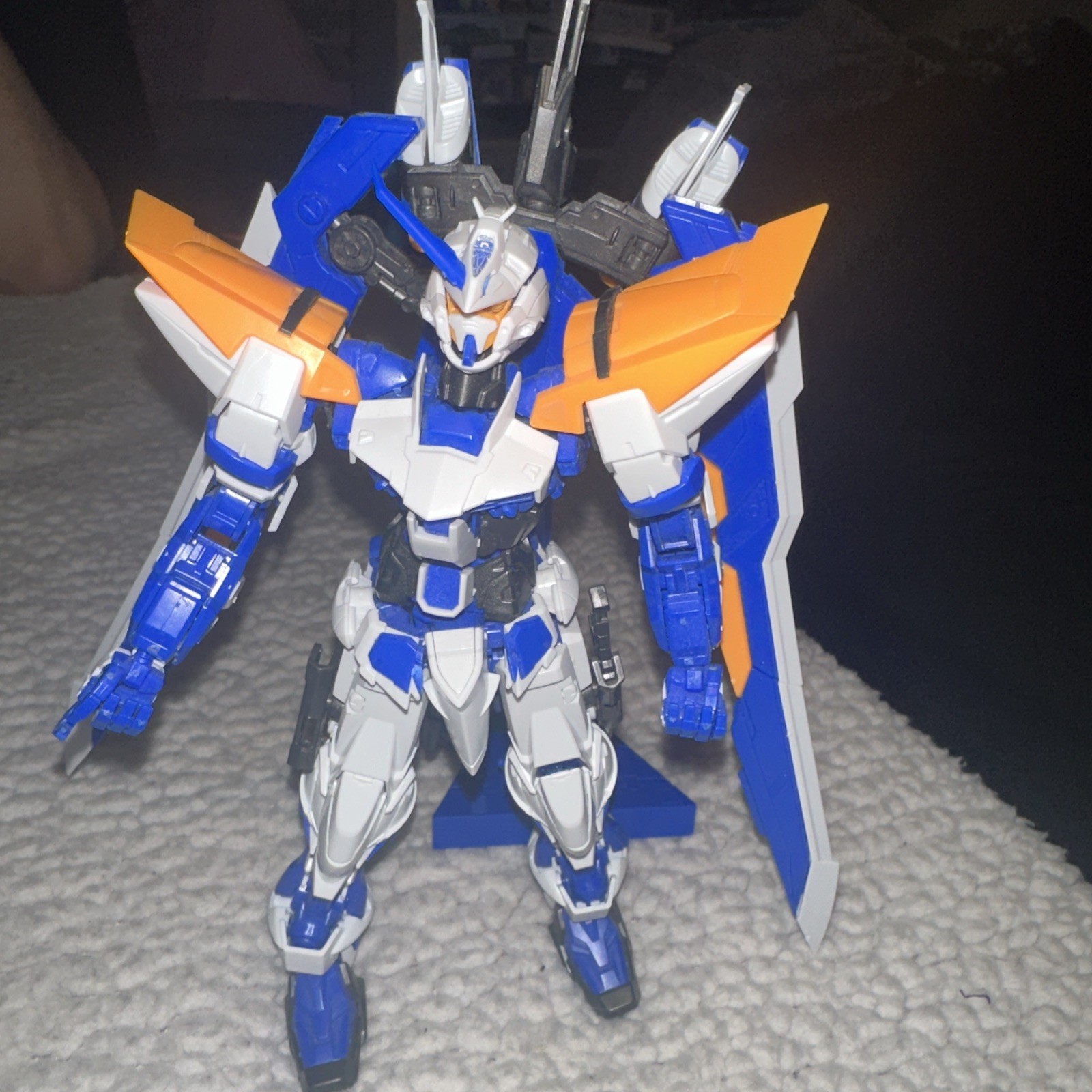 Used MG 1/100 Gundam Astray Blue Frame Second Revise Gundam SEED DESTINY Model