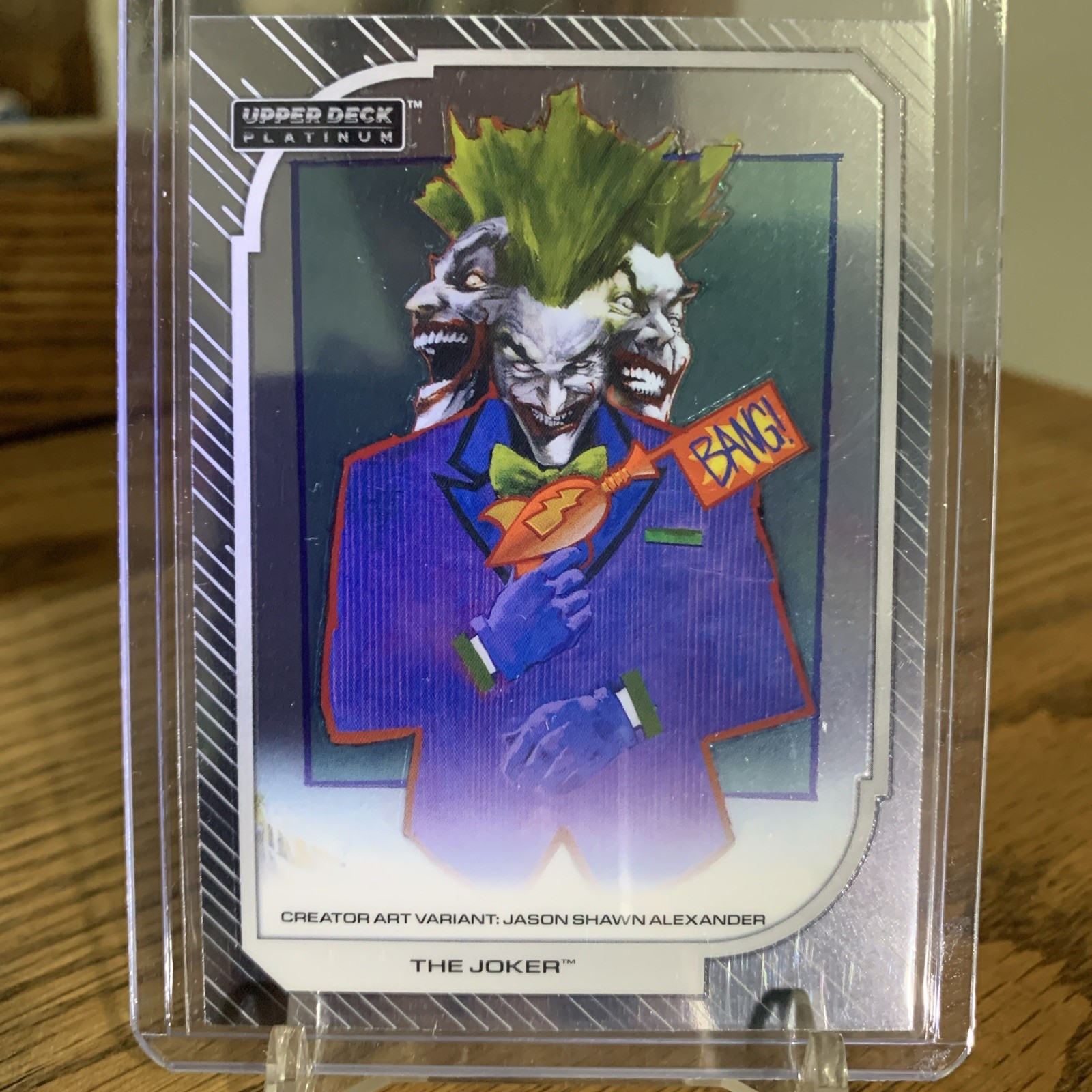 2026 Upper Deck DC Platinum The Joker Creator Art Variant Sp