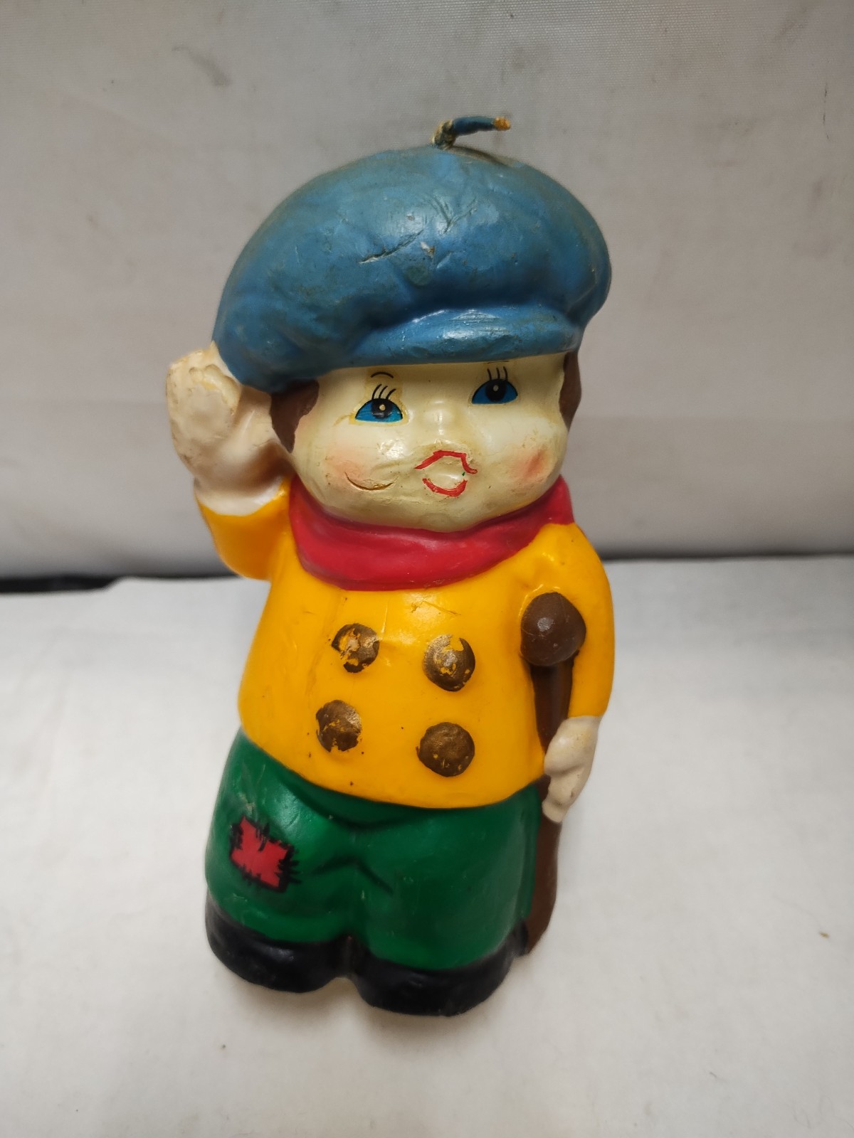 Vintage JASCO 1981 Christmas Spirit Tiny Tim Hand-Painted 5.5\