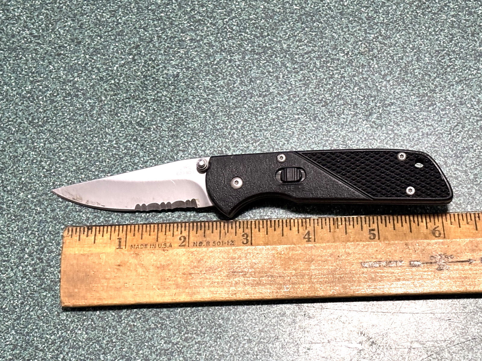 🌟Gerber Vallotton FAST Assisted Open Plain Pocket Knife FAST DRAW  A/O 19 14