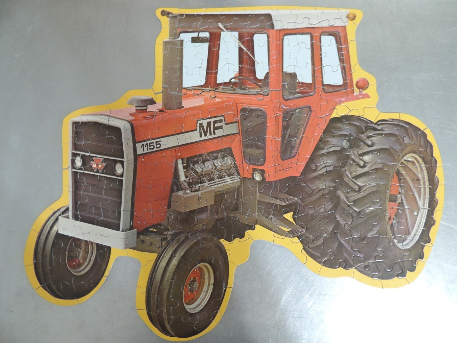 Vintage Massey Ferguson Model 1155 Tractor Jigsaw Puzzle - COMPLETE