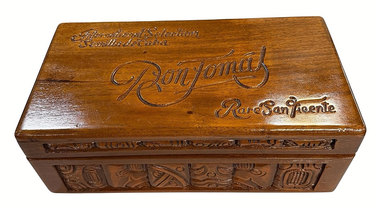 DON THOMAS SAN VICENTE LARGE WOODEN STORE DISPLAY CIGAR BOX RARE HTF CUBA DON THOMAS SAN VICENTE LARGE WOODEN STORE DISPLAY CIGAR BOX RARE HTF CUBA