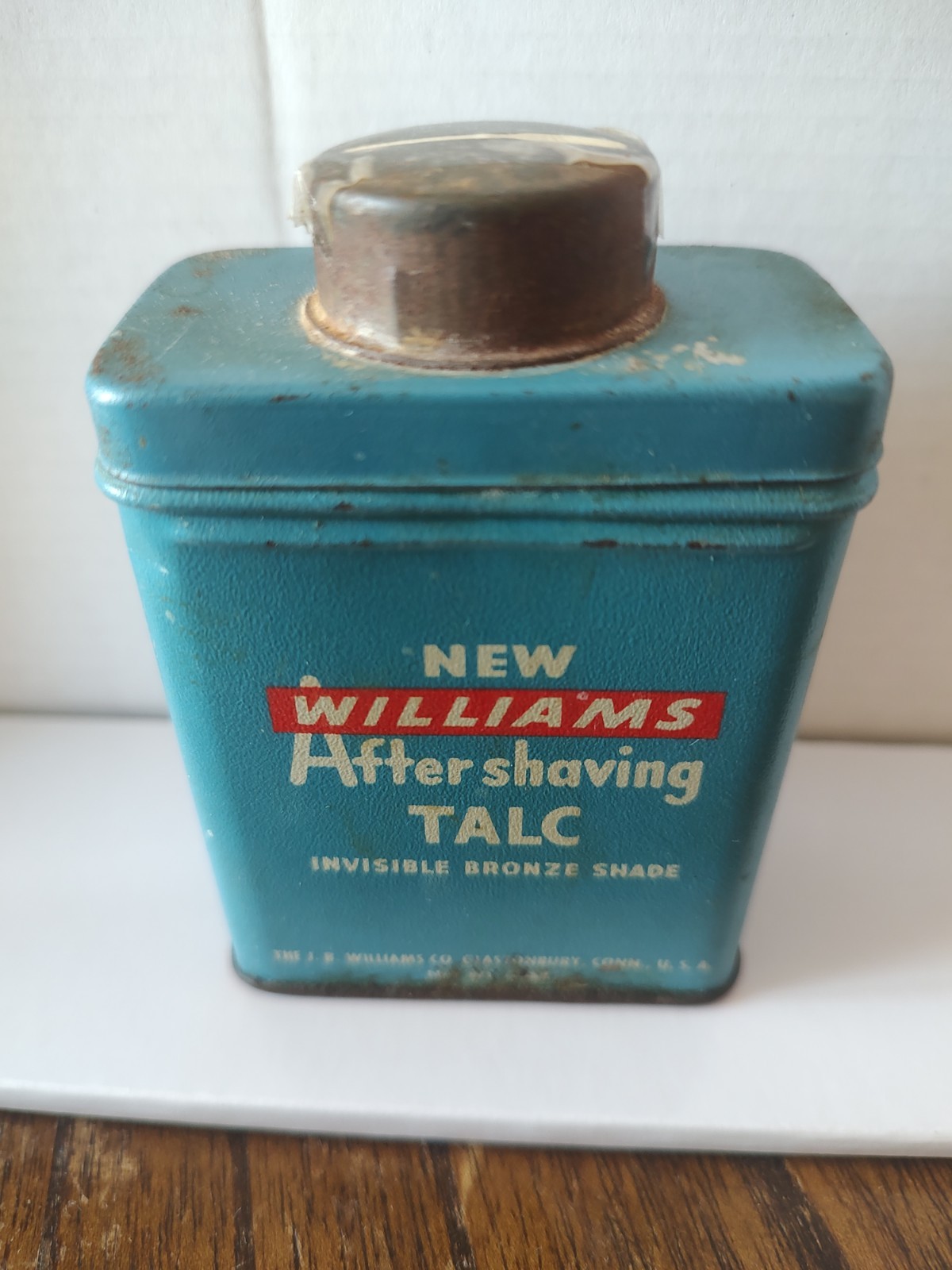 Full Vintage Williams After Shaving Talc 3oz
