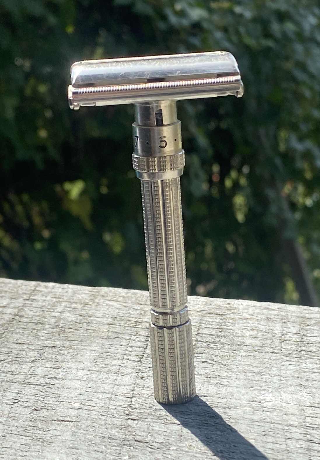 Vintage Gillette SLIM Adjustable Safety Razor 1963 I-2 Vintage Gillette SLIM Adjustable Safety Razor 1963 I-2