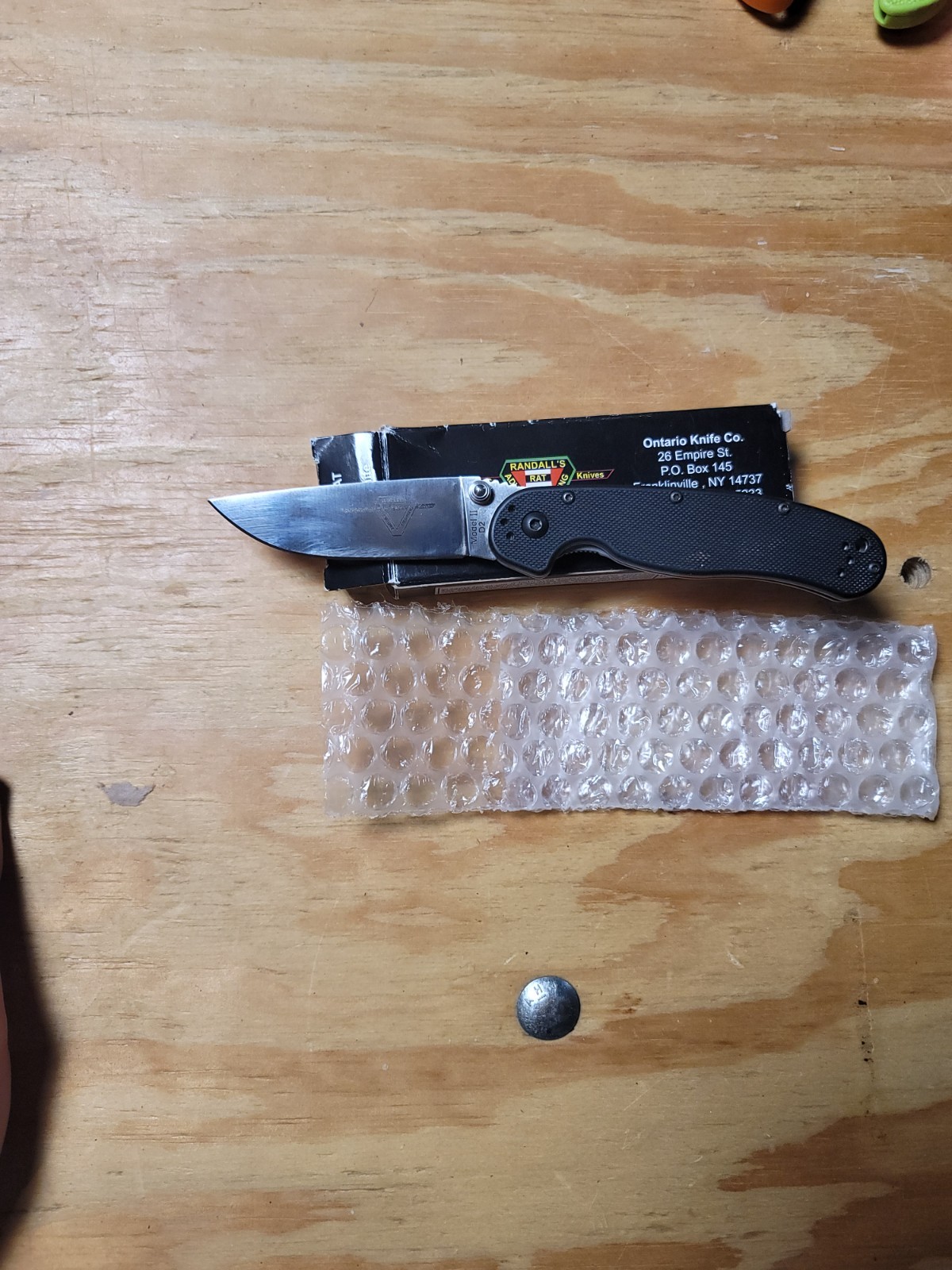 Ontario Rat Model 2 In D2 Steel Knife