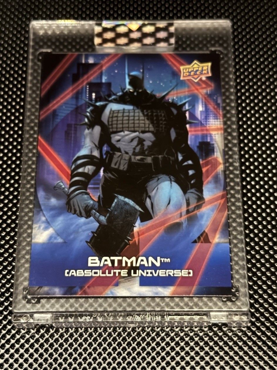 SDCC 2026 Exclusive DC Absolute Batman Shoe Palace Upper Deck CARD ONLY /450