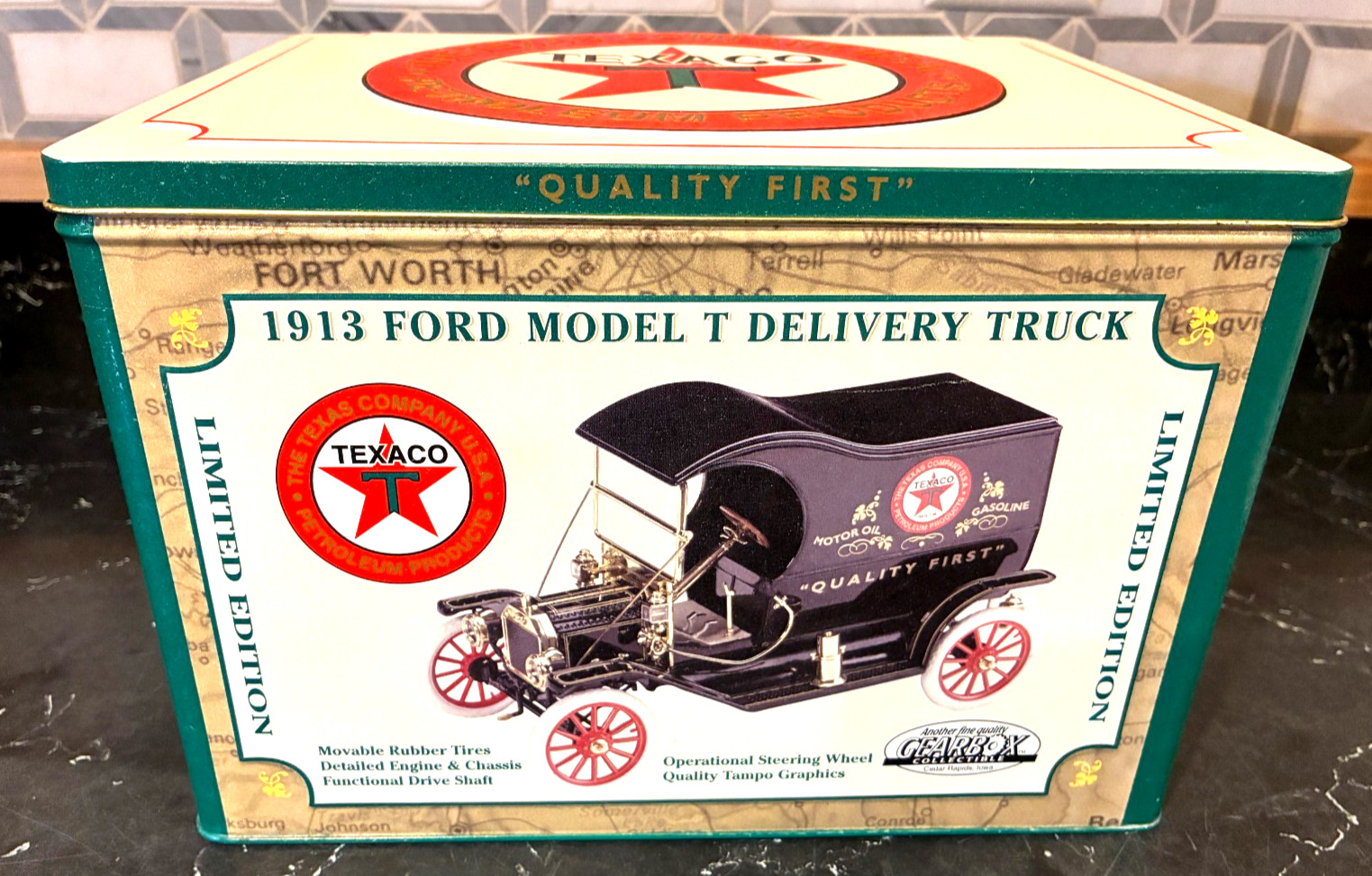 Texaco Gearbox 1913 Ford Model T Delivery Truck Limited Edition