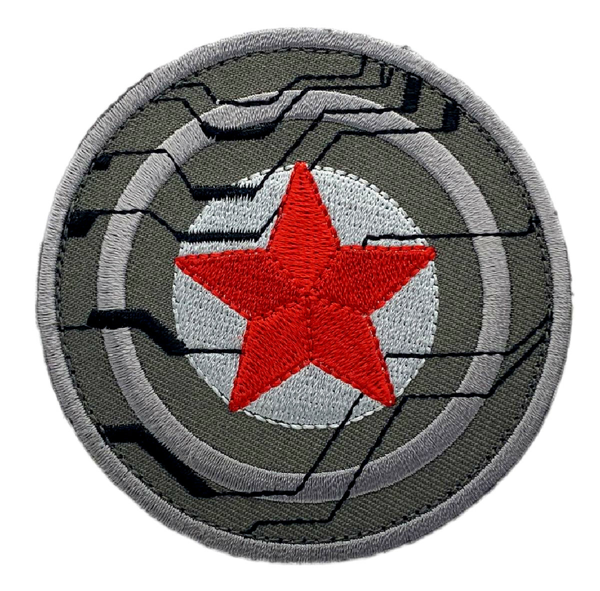 Captain America Winter Soldier Bucky Patch [Hook Fastener -WS5]