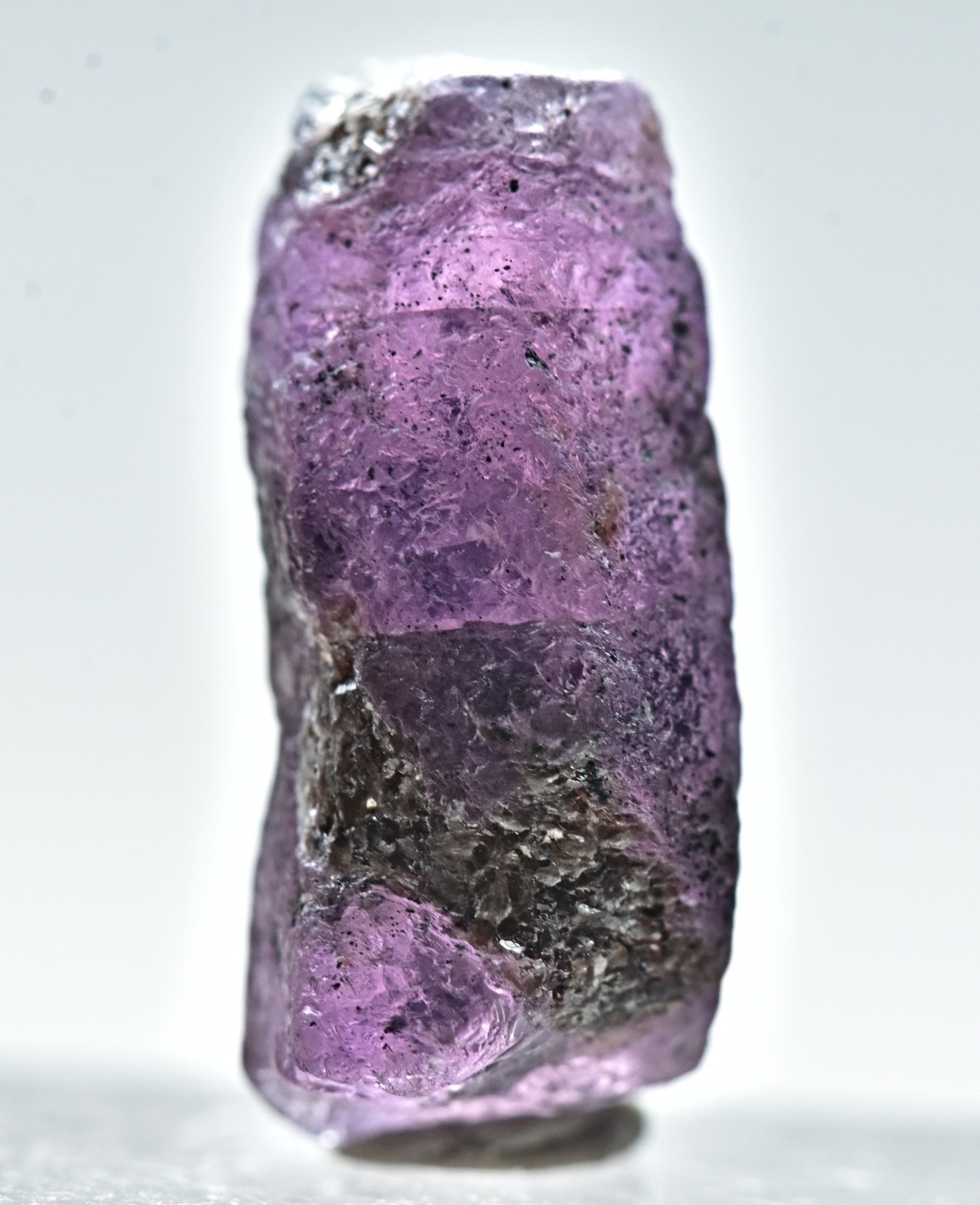 11 Carat Natural Pink Sapphire Crystal From Badakhshan Afghanistan