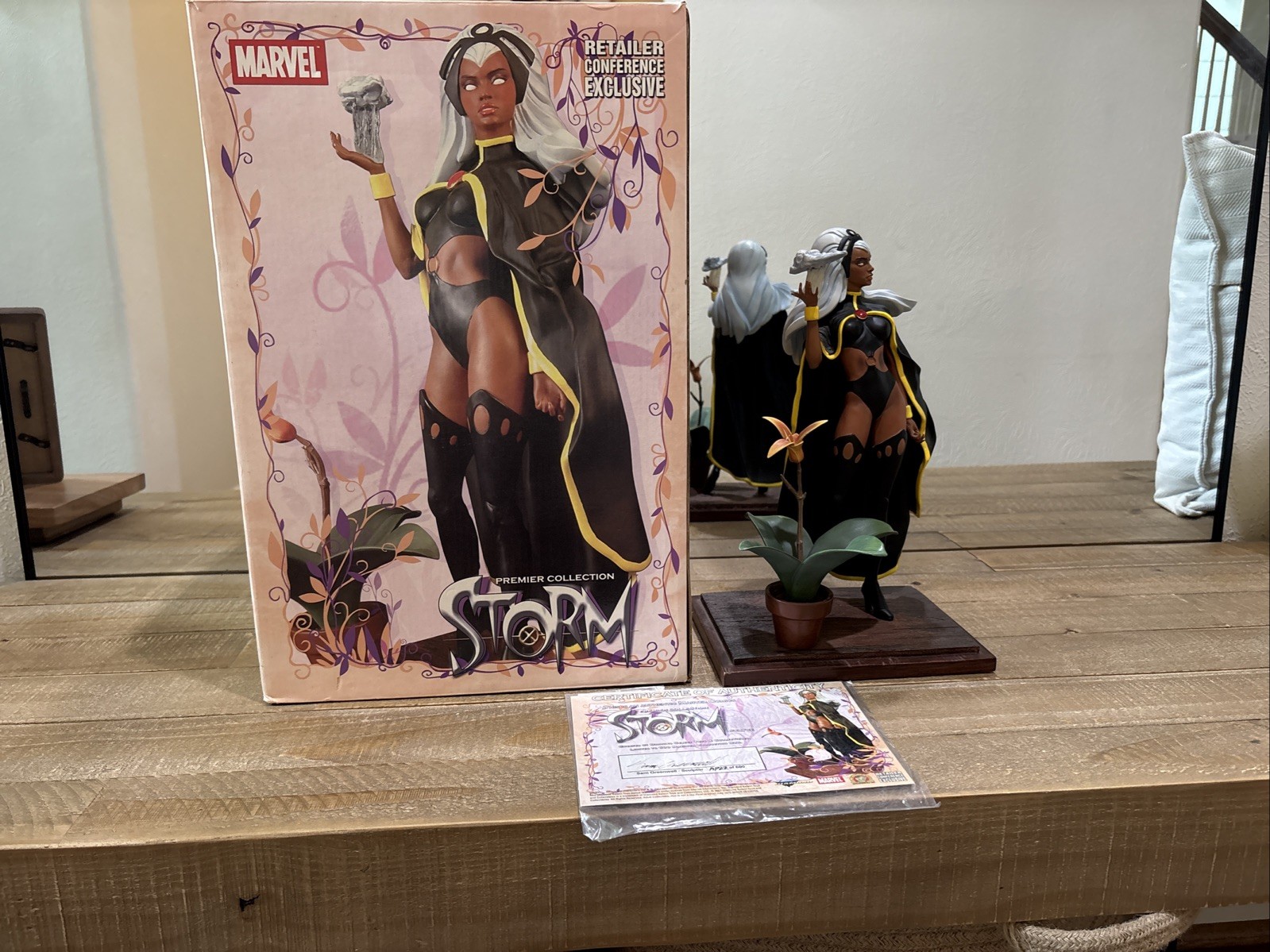 2007 Marvel Storm Statue Diamond Select Retailer Conference Exclusive /600 COA