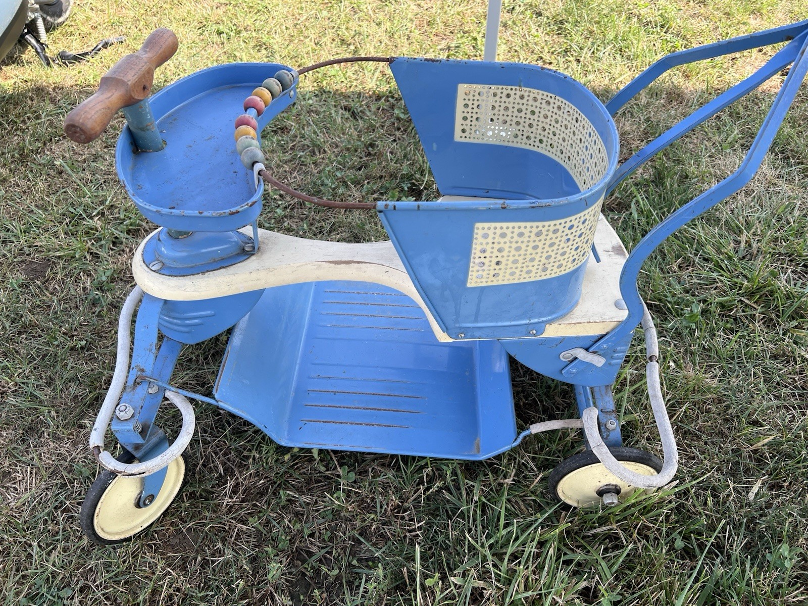 VTG RARE 1940-50’s Taylor Tot Baby Stroller Walker Buggy Carriage