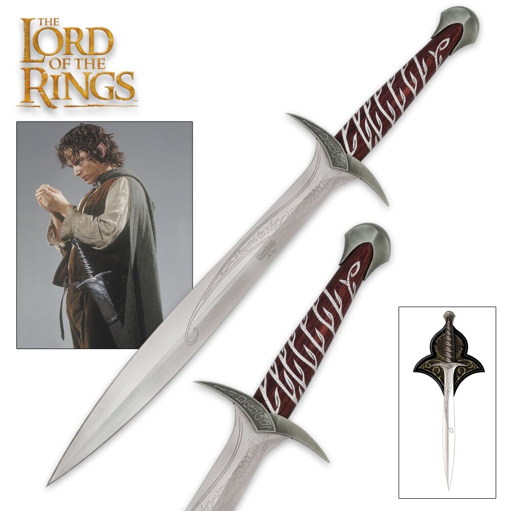 Lord Of The Rings Sting Sword Of Frodo Baggins LOTR Certificate Of Authenticity Lord Of The Rings Sting Sword Of Frodo Baggins LOTR Certificate Of Authenticity