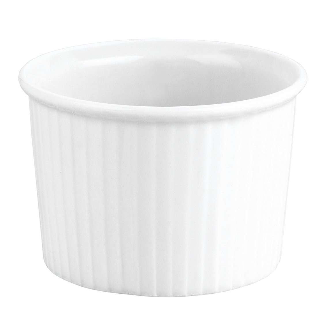 Pillivuyt Porcelain 11-Cup, 7-3/4-Inch Deep Classic Pleated Souffle Dish, White Pillivuyt Porcelain 11-Cup, 7-3/4-Inch Deep Classic Pleated Souffle Dish, White