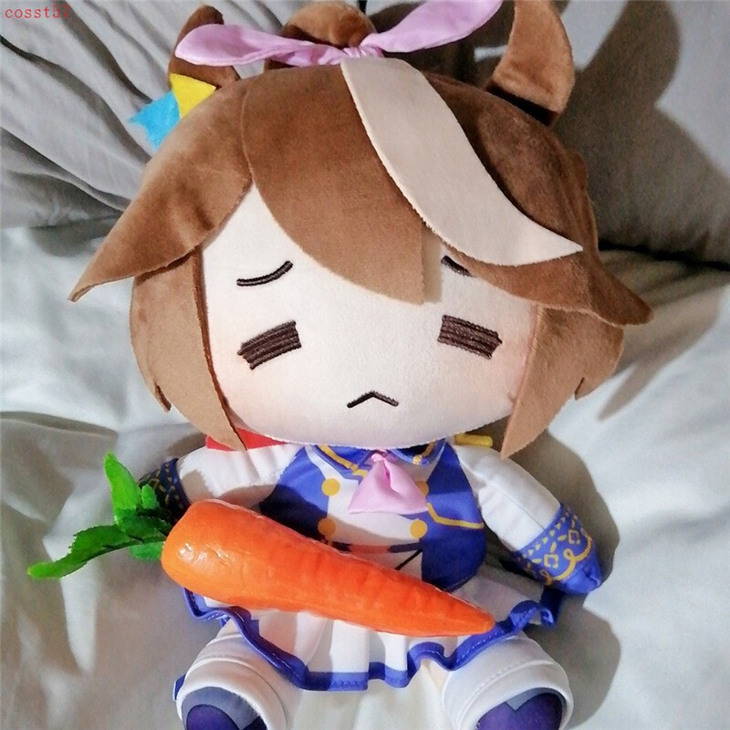 Anime Uma Musume: Pretty Derby Tokai Teio 30cm Plush Doll Collection Toy Gift