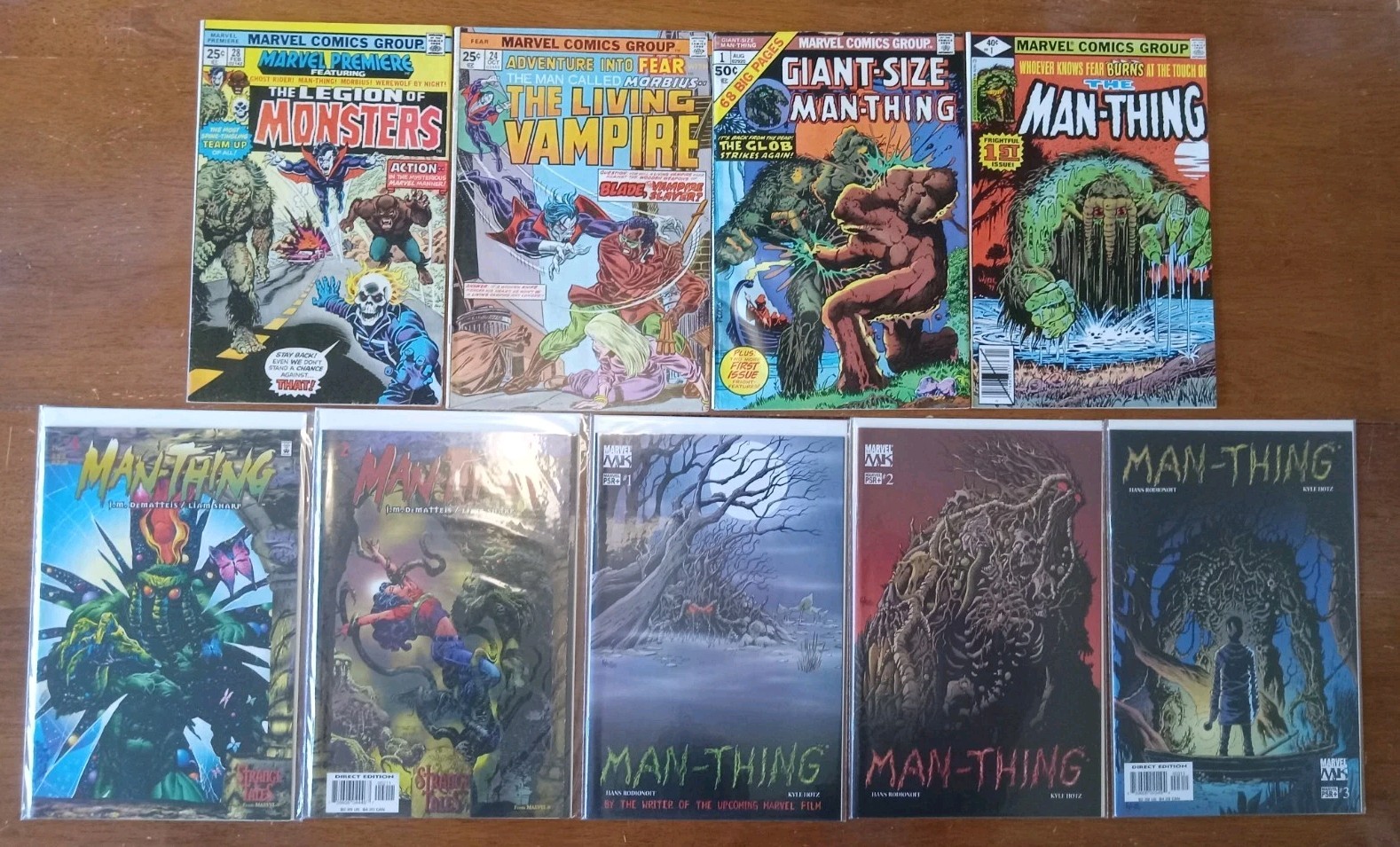 Marvel Premiere (1976) #28 (FIRST Legion of Monsters)+ Man-Thing (1979) #1 +MORE