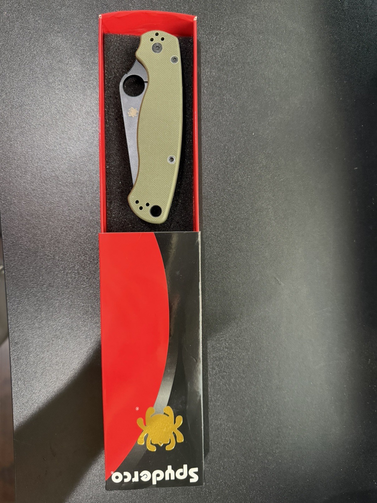 Spyderco Knife 3.37\