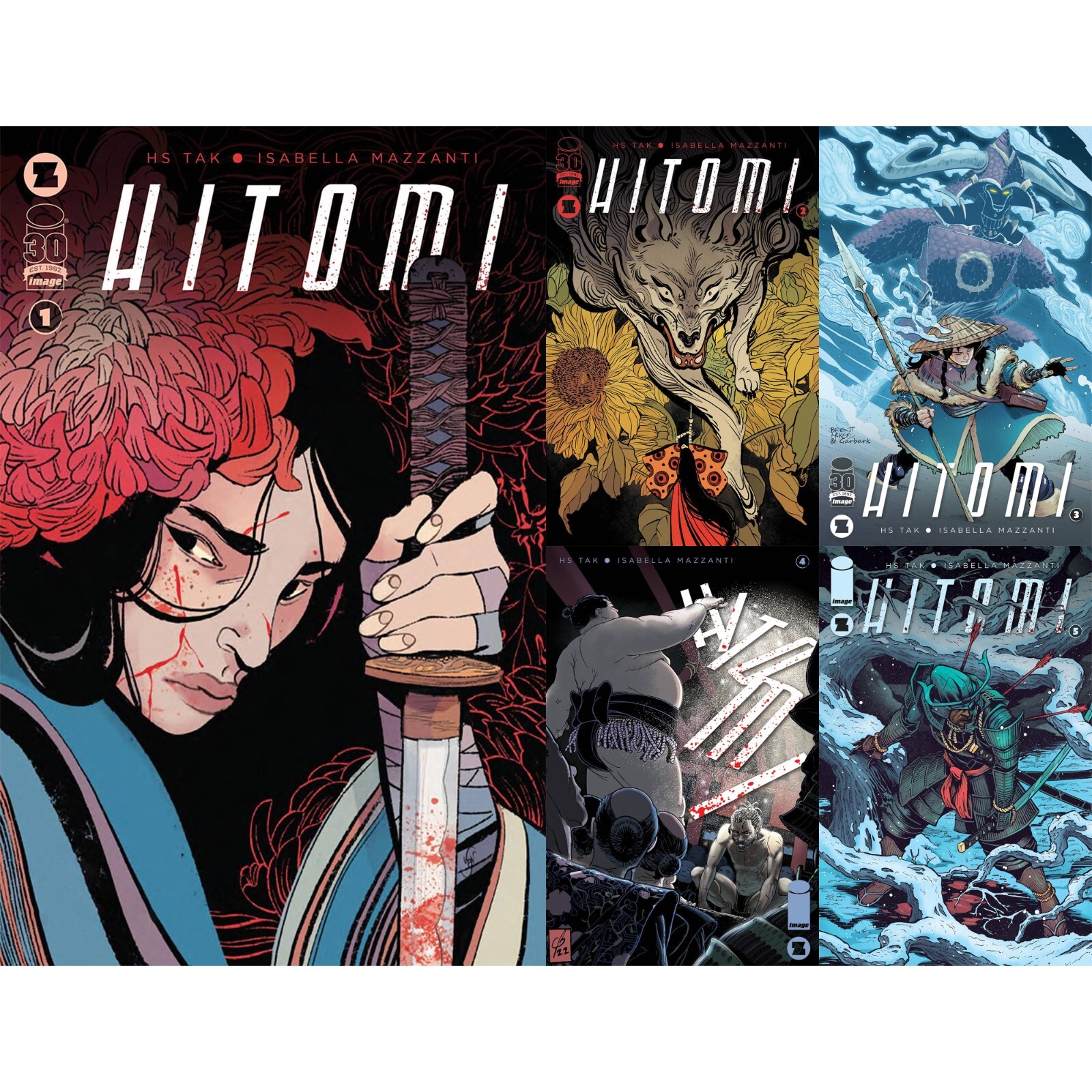 Hitomi (2022) #1 2 3 4 5 Image Comics COVER SELECT
