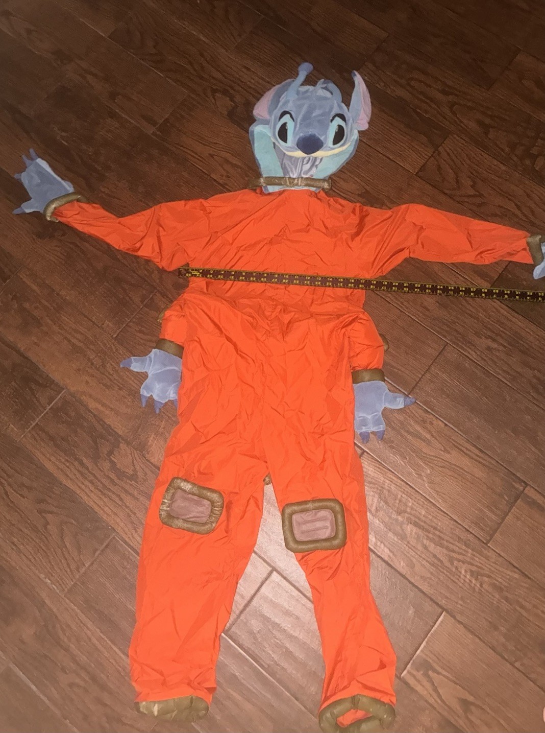 Vintage Disney Store Tag Lilo & Stitch Space Costume Large 11 12 One piece Alien