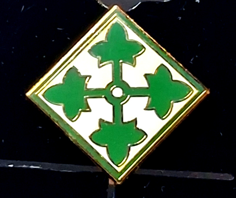 NEW 4th Infantry HAT/LAPEL PIN US ARMY NEW 4th Infantry HAT/LAPEL PIN US ARMY