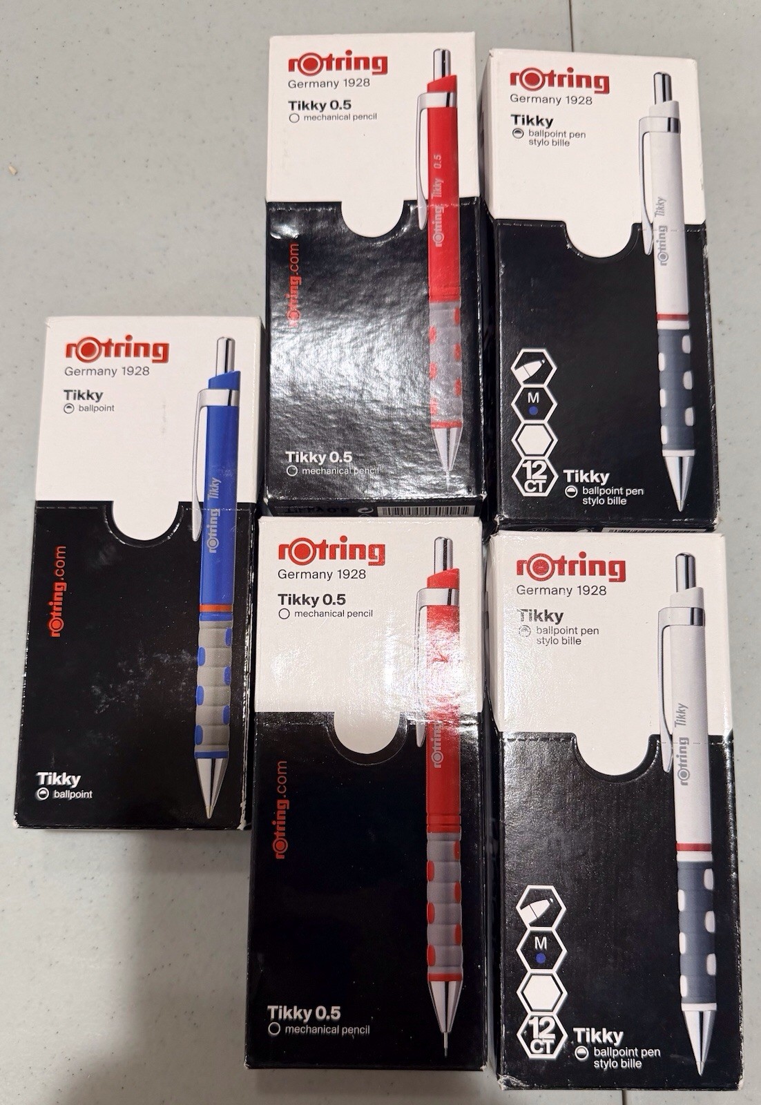 Rotring Tikky Lot Of 50 Mechanical Pencils Pens NOS Rotring Tikky Lot Of 50 Mechanical Pencils Pens NOS