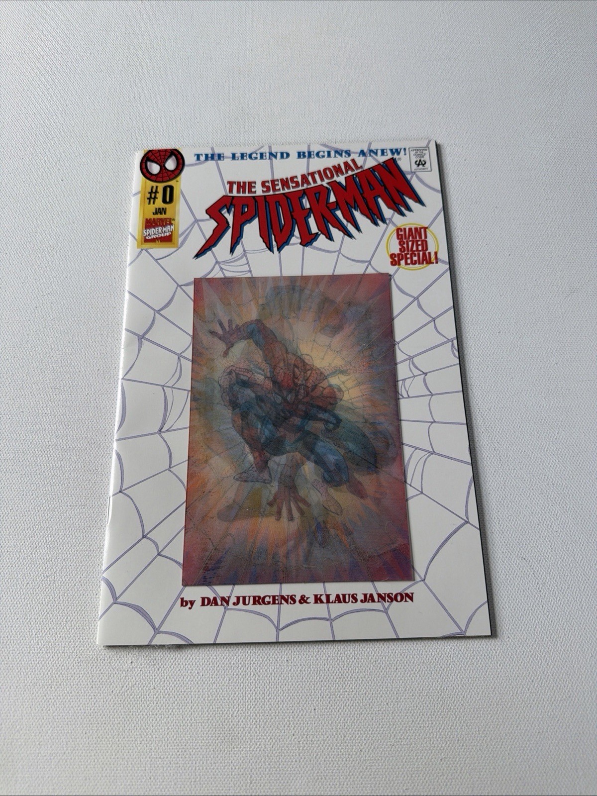 The Sensational Spider-Man #0 1996 Marvel Comics