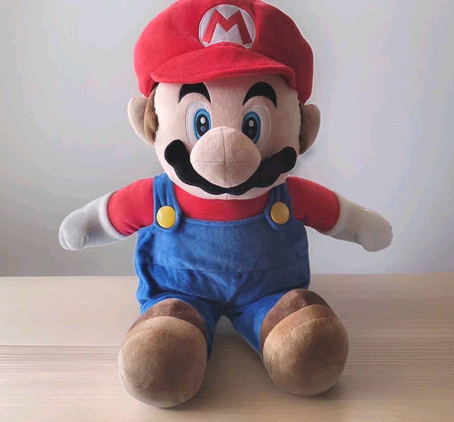 NINTENDO 2 Ft. Tall Mario Plush Doll Super Mario Bros 2011 Little Buddy Stuffed