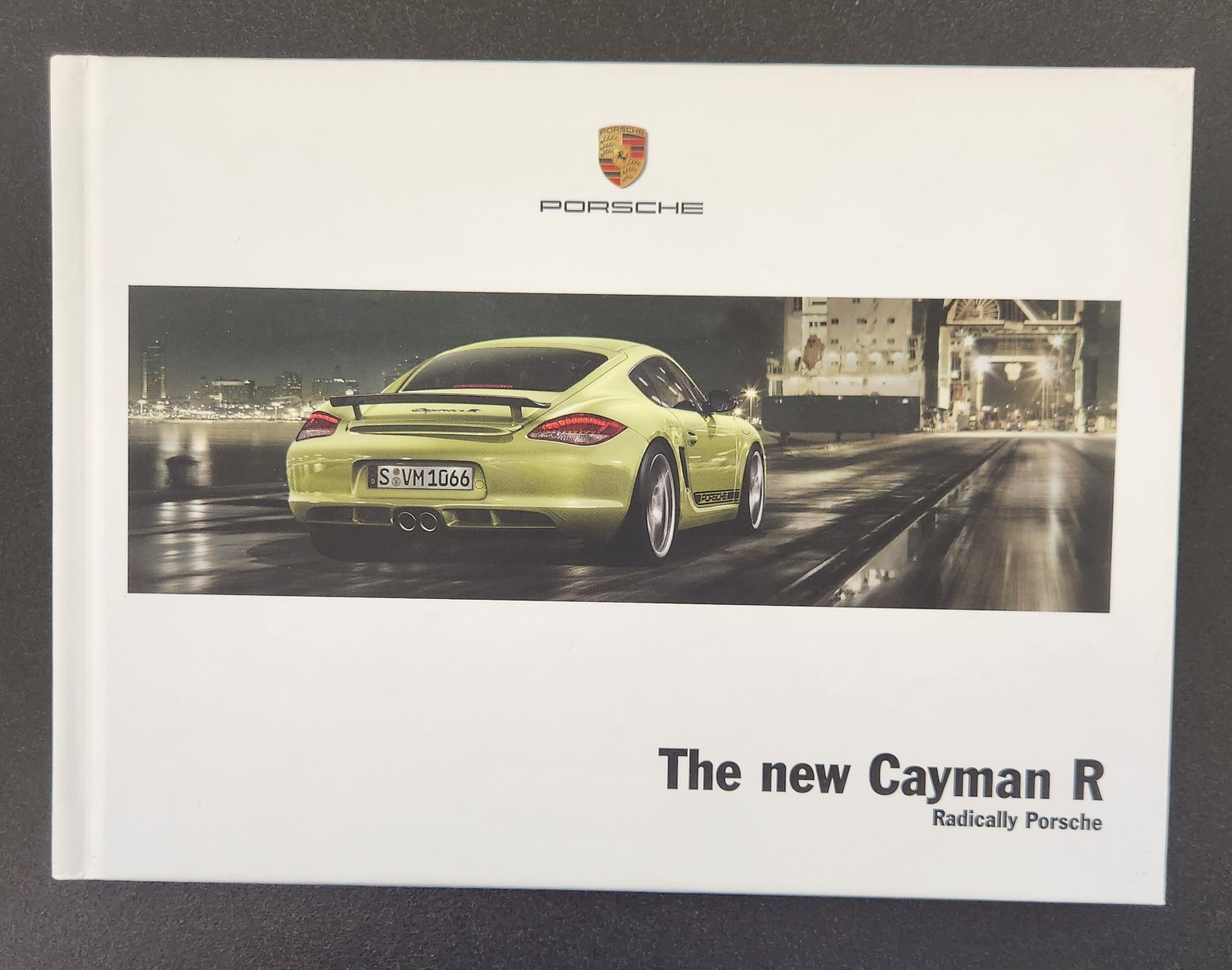 2011 Porsche Cayman R Sales Brochure Hardcover Book 2011 Porsche Cayman R Sales Brochure Hardcover Book