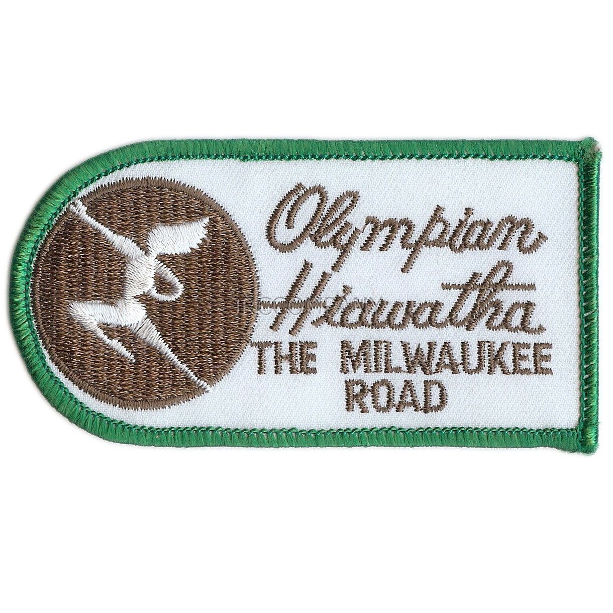 Patch- Milwaukee Road Olympian Hiawatha (MILW) #12597 -NEW-Free Ship