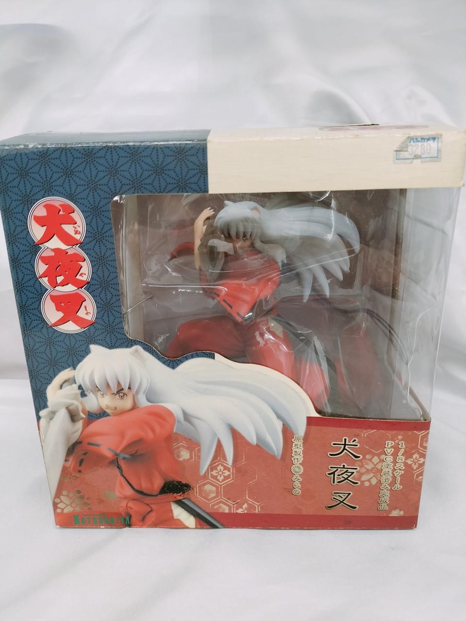 Kotobukiya Inuyasha Figure 1/8 Scale Pre-owned Japan Opened Box Scuffs Fading