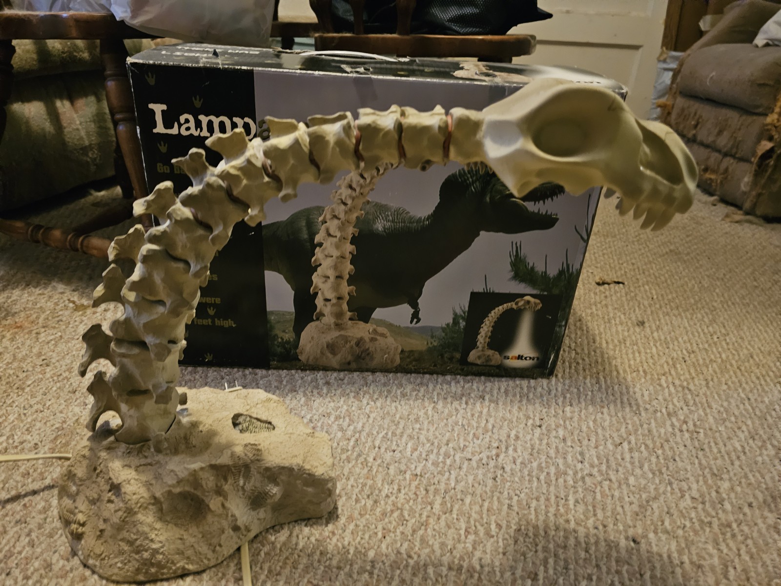 Vintage Lampasaurus Lamp 1999 Salton Vintage Lampasaurus Lamp 1999 Salton