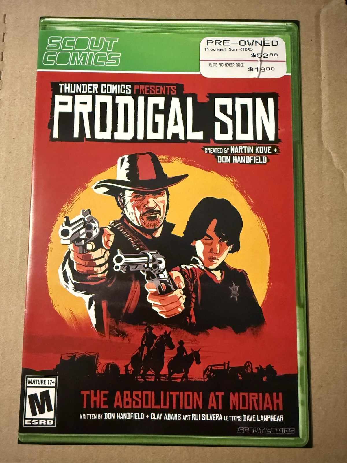 Prodigal Son #1 Stephen Bliss NYCC Exclusive Ashcan Var VF/NM Prodigal Son #1 Stephen Bliss NYCC Exclusive Ashcan Var VF/NM