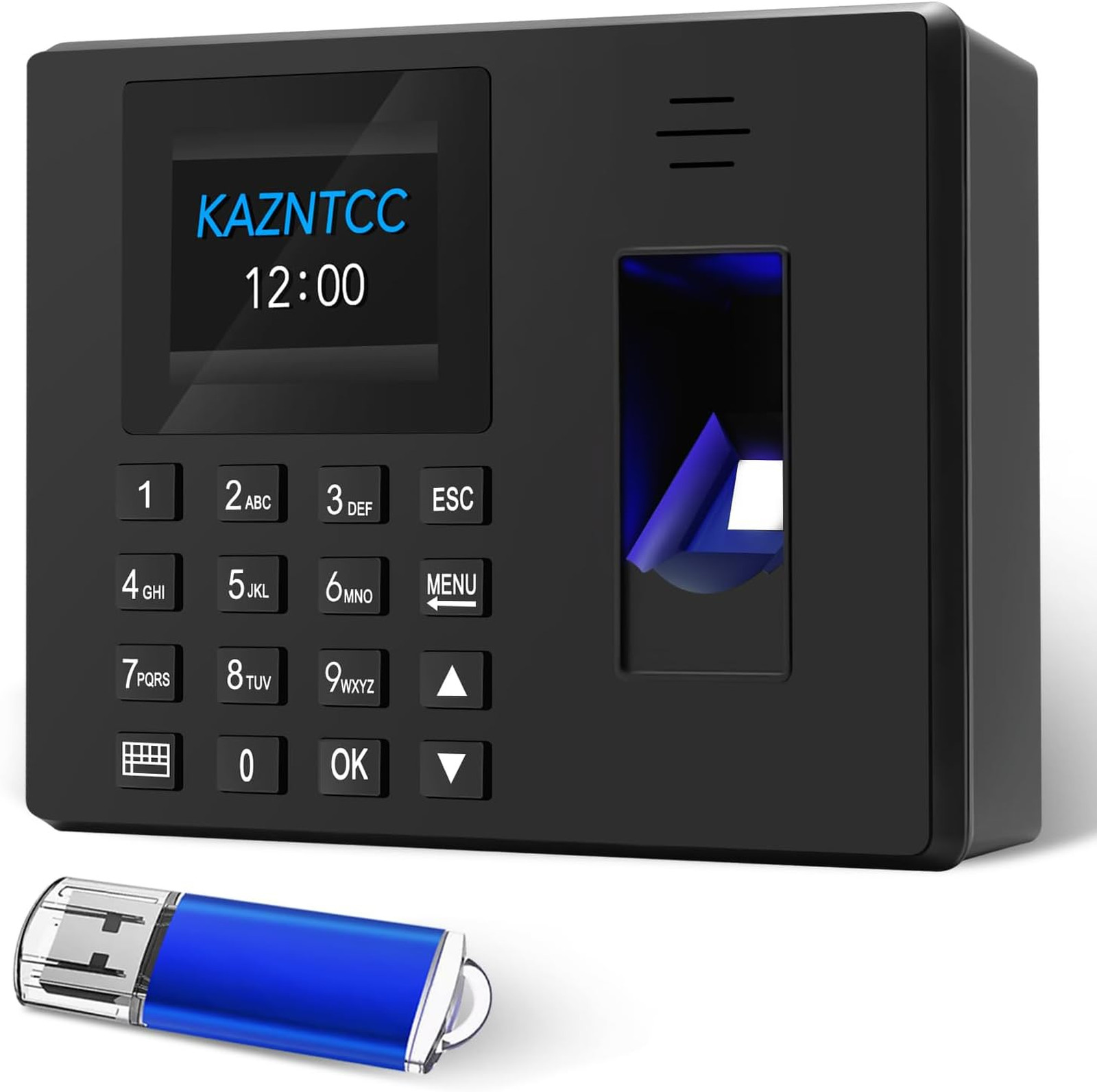 Time Clocks, Fingerprint Time Clock for Employees Small Businesses, Build-in Time Clocks, Fingerprint Time Clock for Employees Small Businesses, Build-in