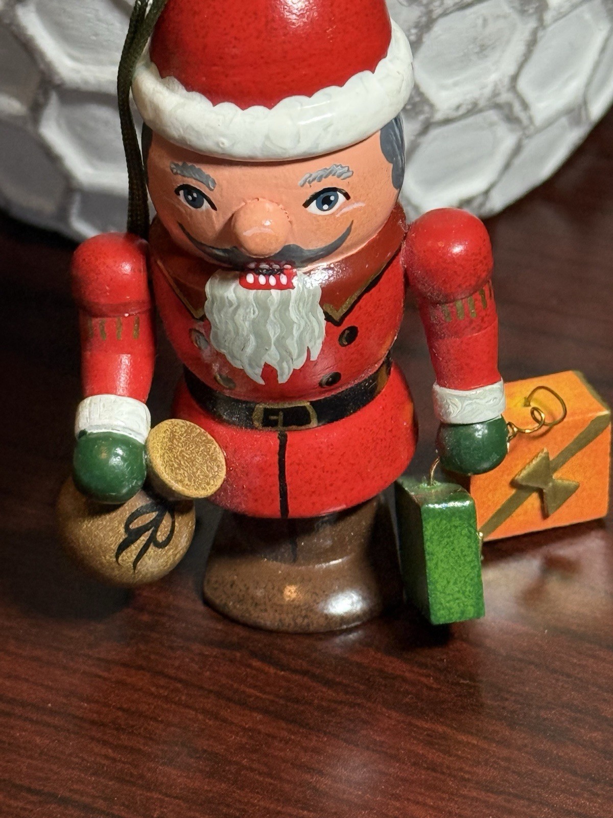 Vintage Hubrig Folk Art - Nutcracker, Presents, Christmas, Wooden, Handmade Vintage Hubrig Folk Art - Nutcracker, Presents, Christmas, Wooden, Handmade