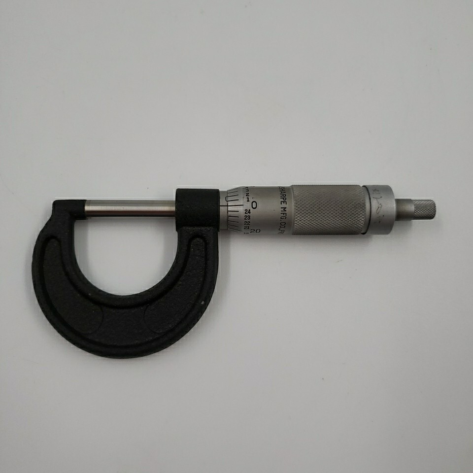 Brown & Sharpe Outside Micrometer Machinist Tool 0\